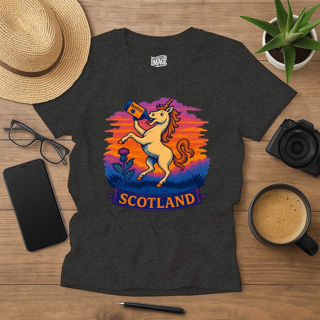 Scotland Unicorn Drinking