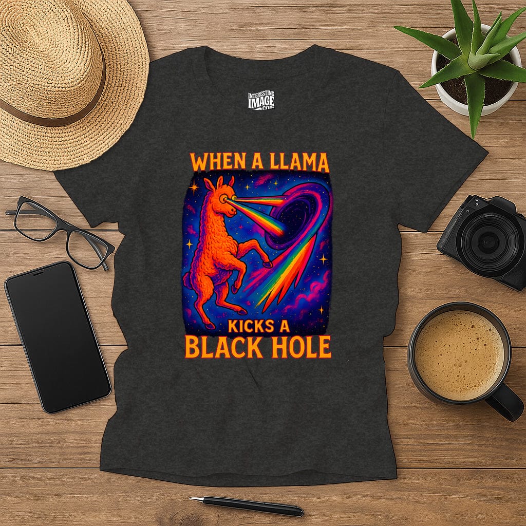 When a Llama Kicks a Black Hole