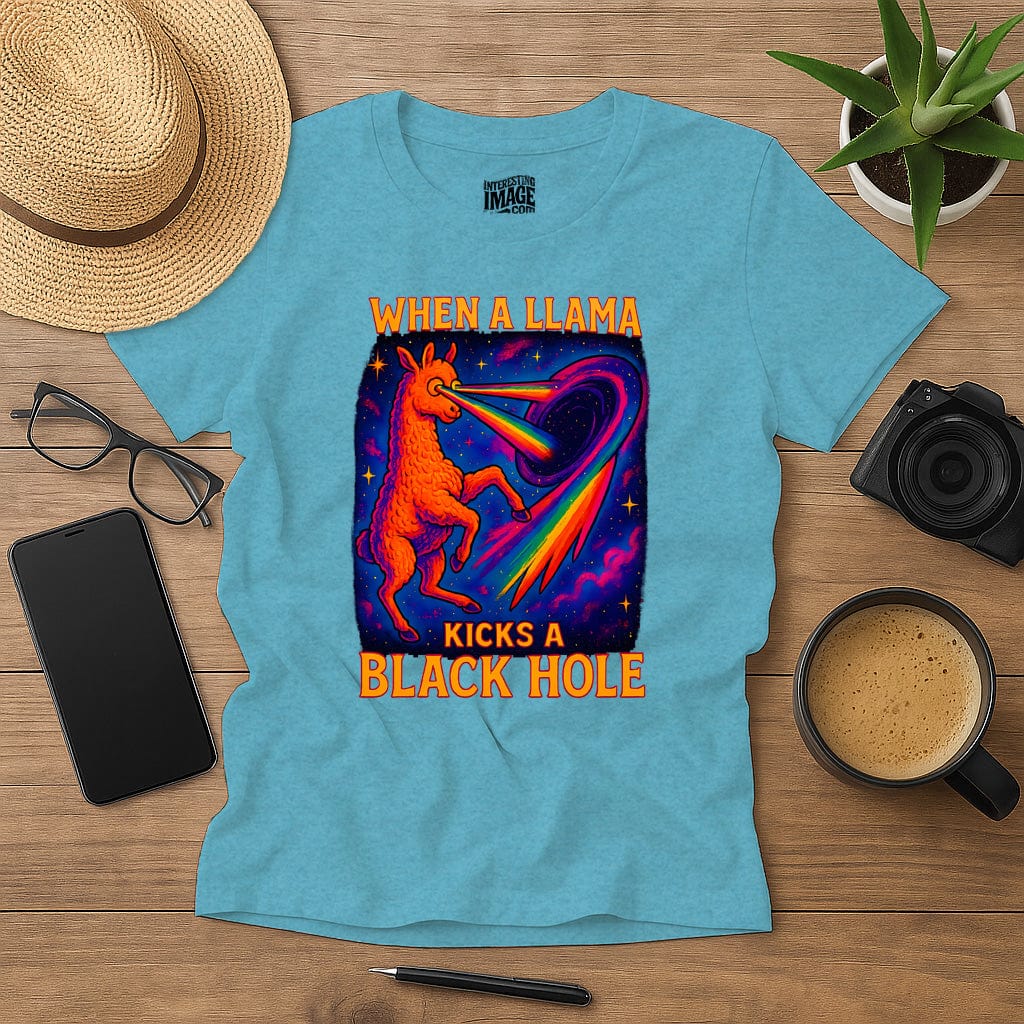 When a Llama Kicks a Black Hole