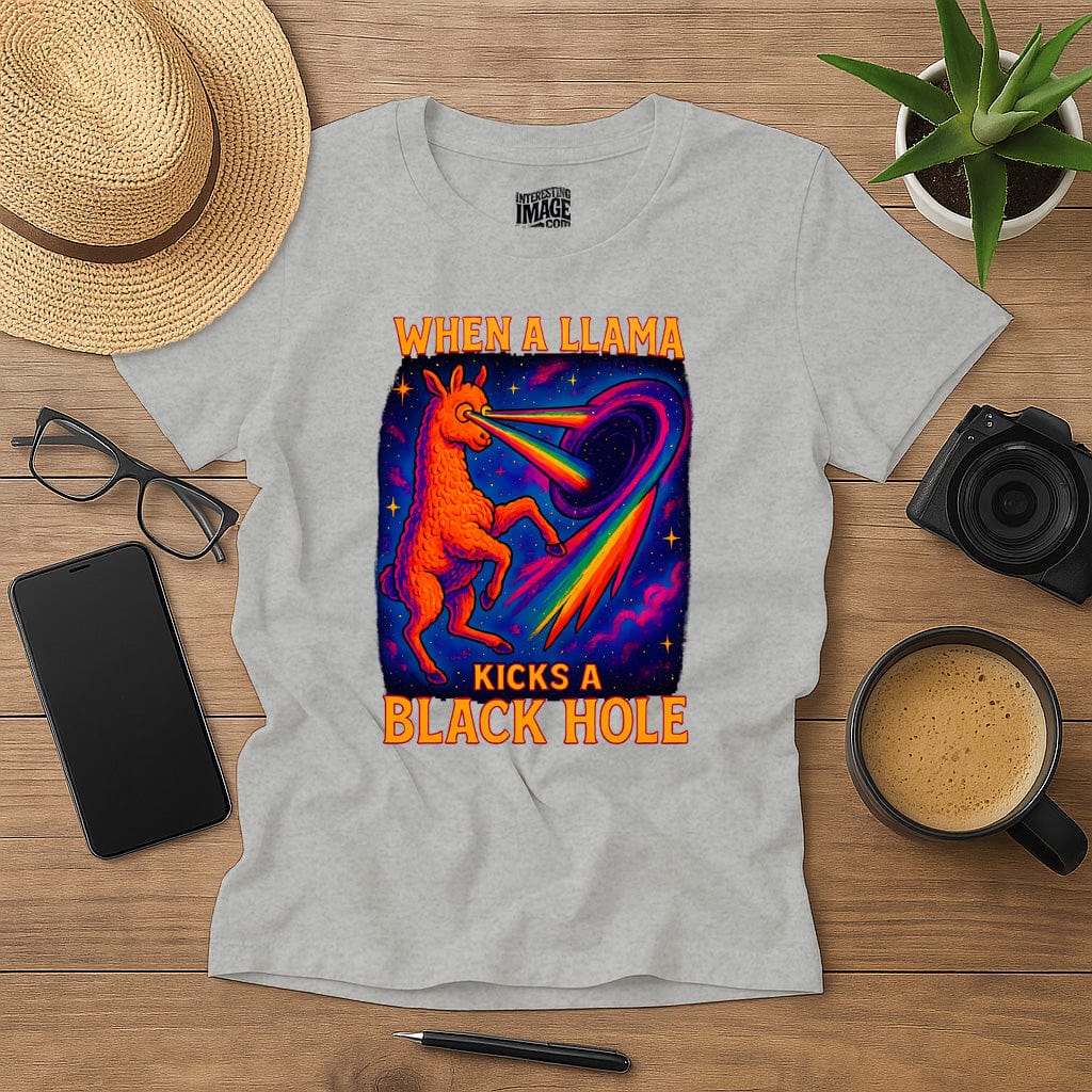 When a Llama Kicks a Black Hole
