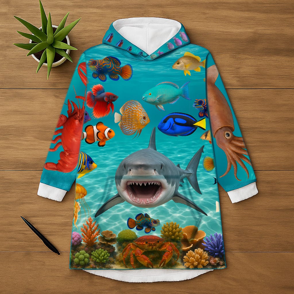 Ocean Frenzy: Underwater Kingdom Hoodie