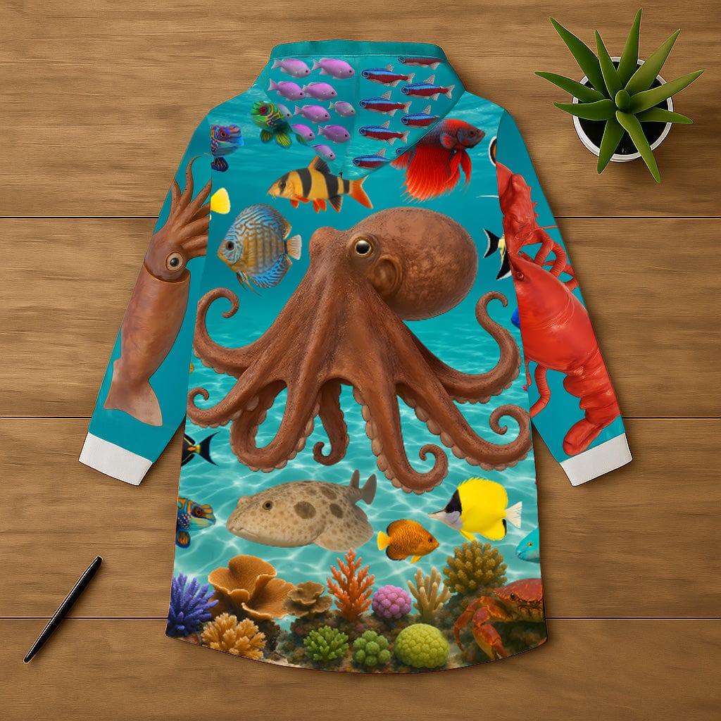 Ocean Frenzy: Underwater Kingdom Hoodie