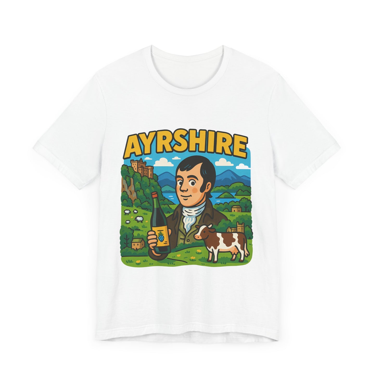 Ayrshire Heritage – Scottish Countryside Graphic Tee
