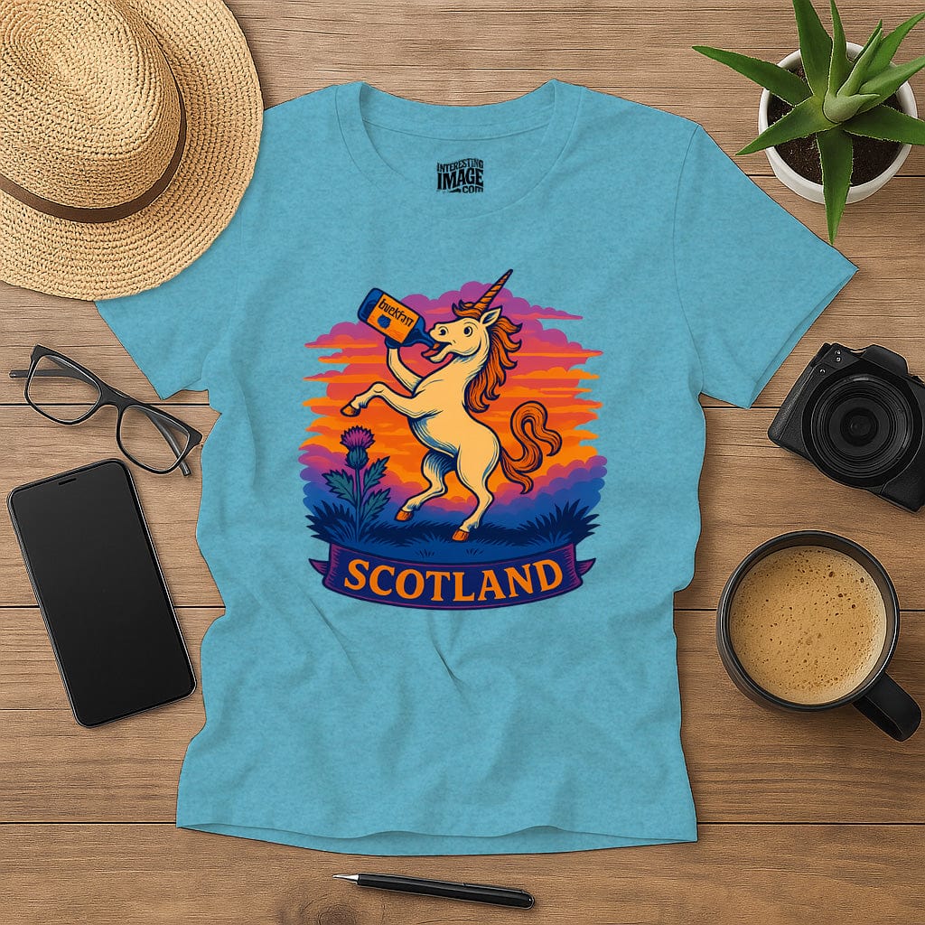 Scotland Unicorn Drinking
